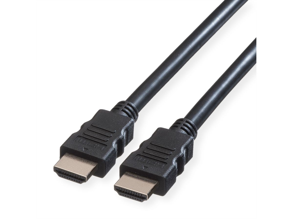 ROLINE GREEN HDMI High Speed Cable, M/M, black, 3 m