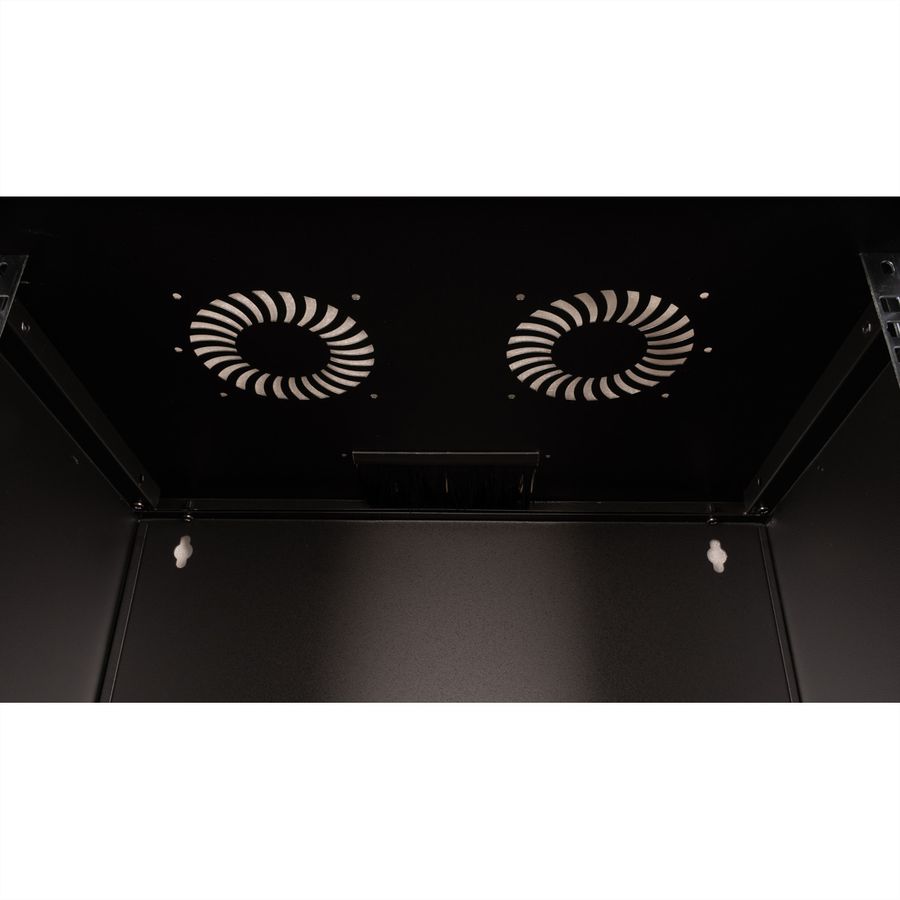 ROLINE 19-inch wall-mounted housing Basic 12 U, 540x400 WxD kit black