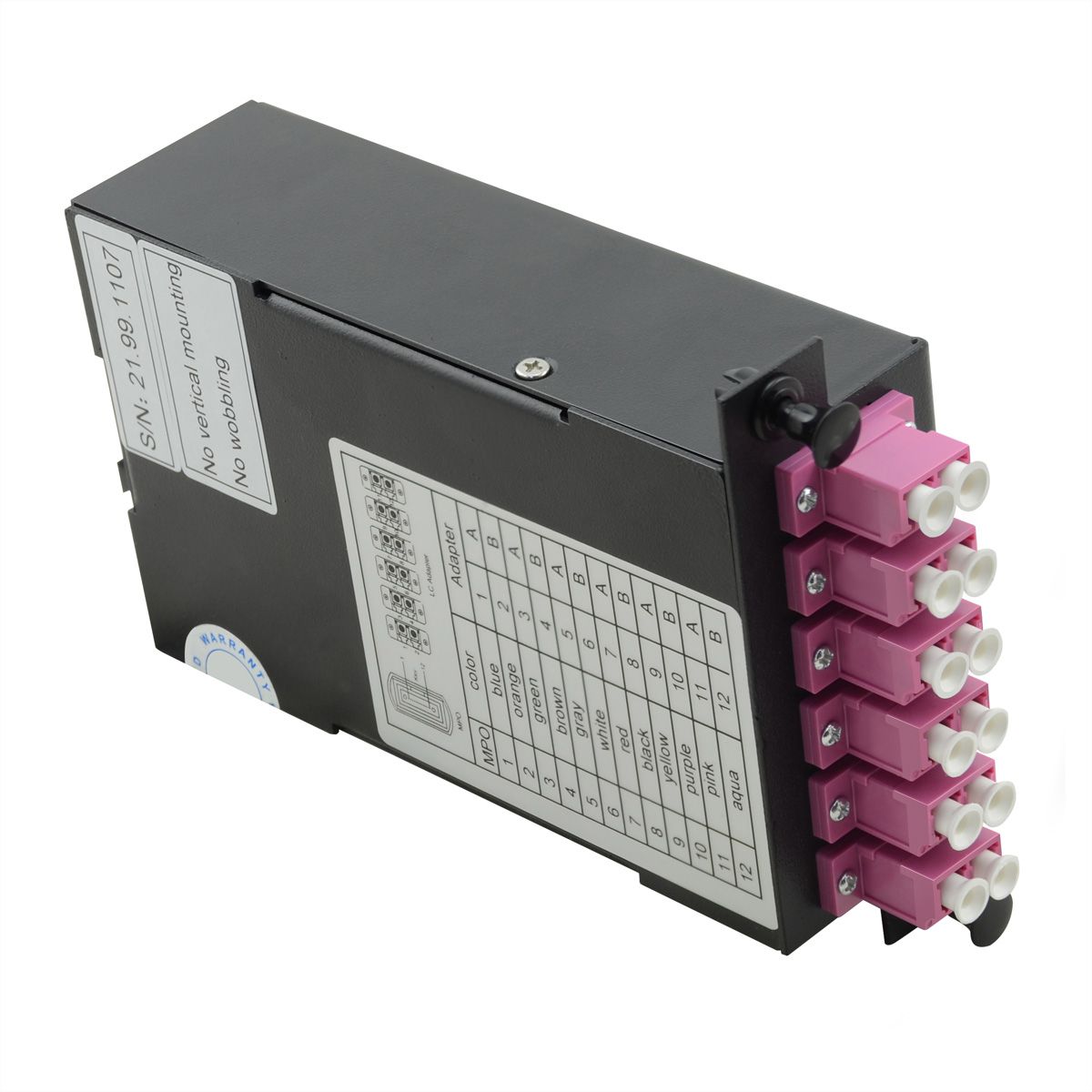 VALUE MPO Module, MPO-Male /12x LC - Female