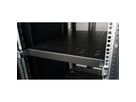 ROLINE 19-inch shelf 1 U, 770 T 50 kg black