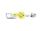 ROLINE USB 3.2 Gen 1 Extension Cable, 1 Port, AOC, M/F, black, 20 m