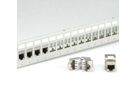 ROLINE Keystone 19'' Module frame, 24 Ports, shielded, grey