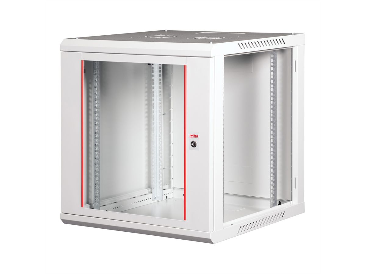 ROLINE 19" Wall Cabinet Basic Plus 12U, 600x600 BxT grey