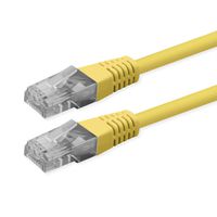ROLINE UTP Patch Cord, Cat.6 (Class E), PoE, yellow, 5 m