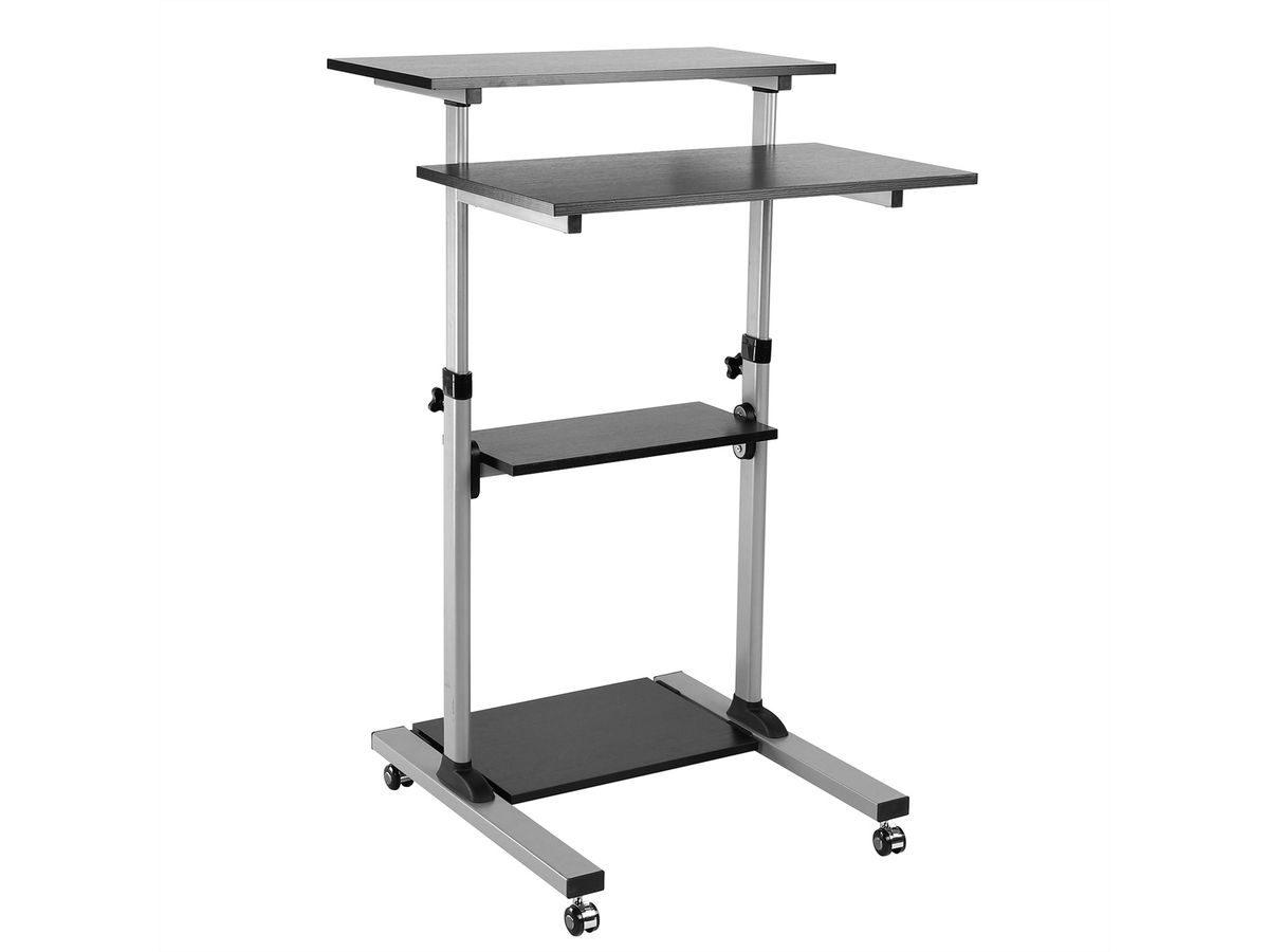 ROLINE PC Standing Workstation, black / gray