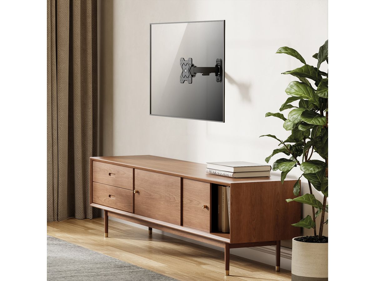 VALUE TV Monitor Arm, Wall Mount, < 81cm, < 20kg, 2 joints