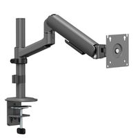 STANDARD Pole-Mounted Monitor Arm, Mechanical Spring, < 10 kg, < 81,3 cm (32"), black