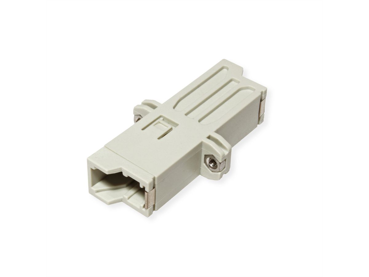 ROLINE Fibre Optic Adapter, LSH, Flange, beige