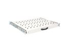 ROLINE 19-inch shelf 1 U, Extendable 350 T 25 kg grey