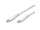 VALUE USB 3.2 Gen 2 Compatible Cable, PD (Power Delivery) 60W, C-C, M/M, white, 5 m