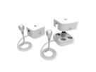 VALUE Power Strip, 4-way, with Switch and removable protective cover, white, 1.5 m