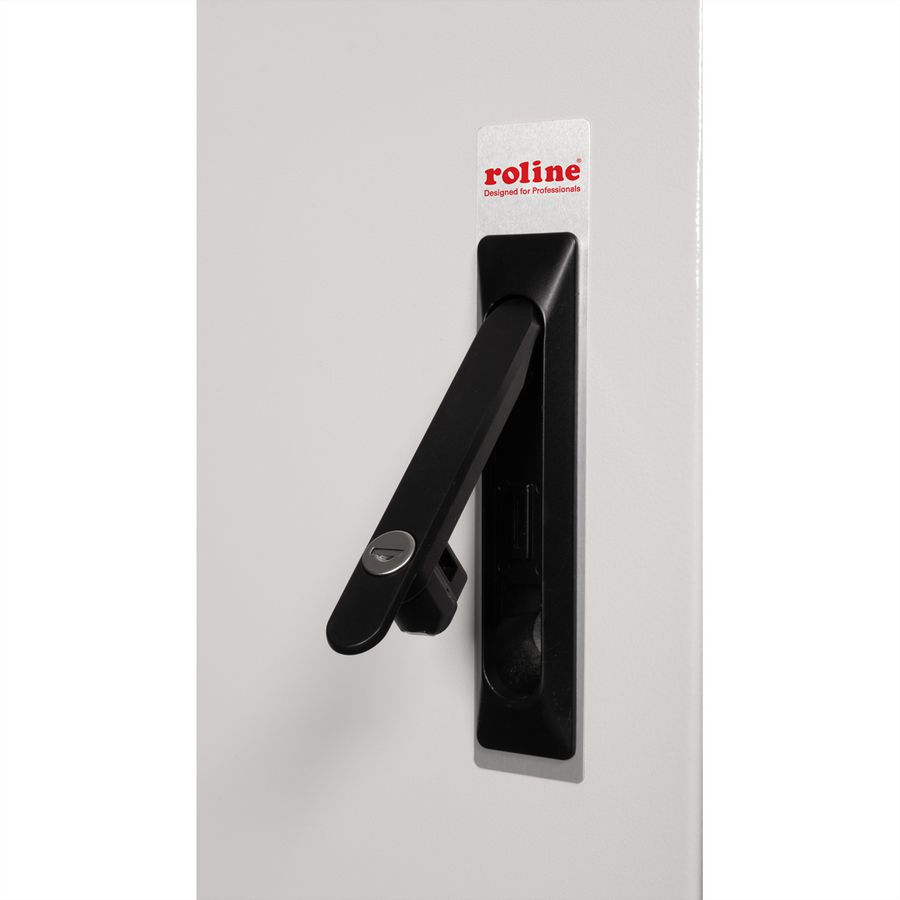 ROLINE 19-inch wall-mounted housing Pro 20 U, 600x600 WxD IP55 outdoor grey