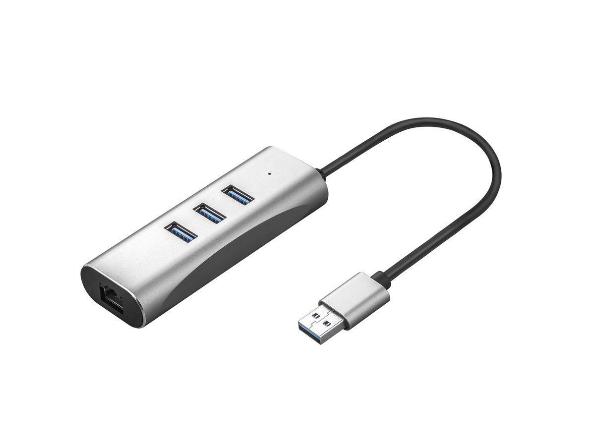 Convertidor USB-C 3.1 a Ethernet Gigabit USB 3.0 HUB (Mac OS 10