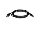 ROLINE RM USB 2.0 Cable, A - B, M/M, black, 0.8 m