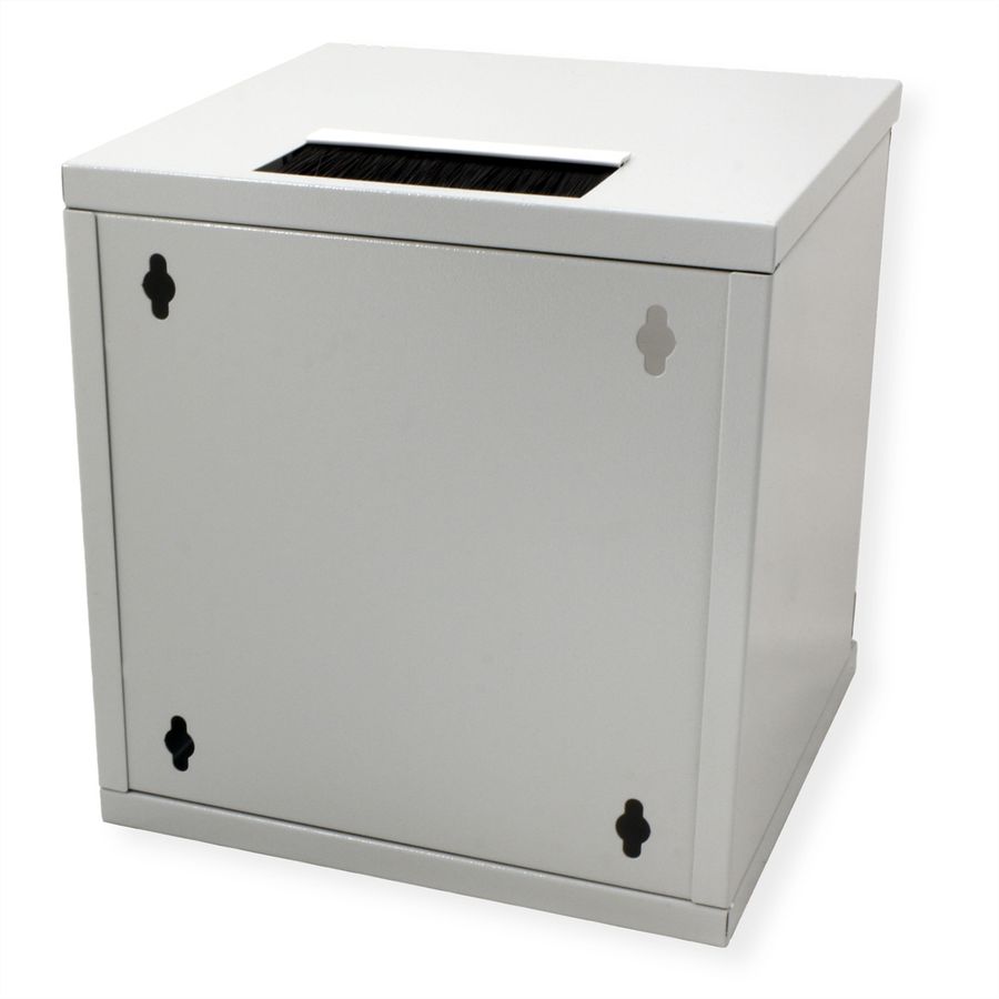 ROLINE 10-inch wall-mounted housing 6 U, 312x300 WxD grey