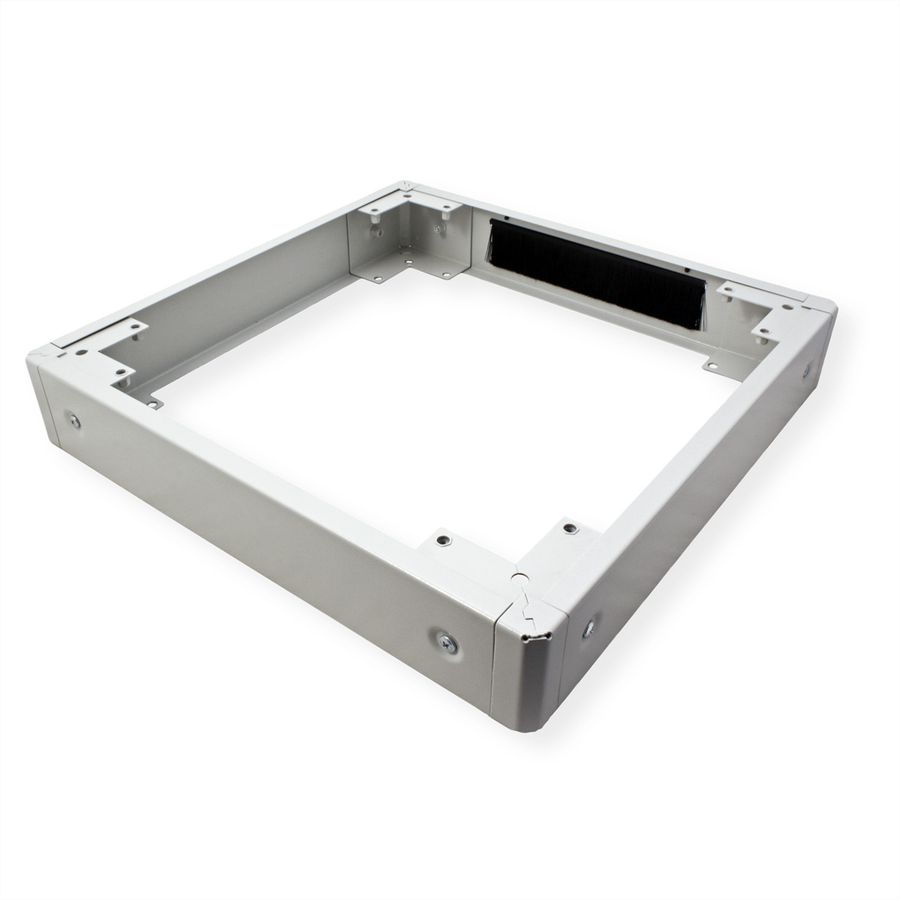 ROLINE Base for network cabinet, 600x600 WxD, grey