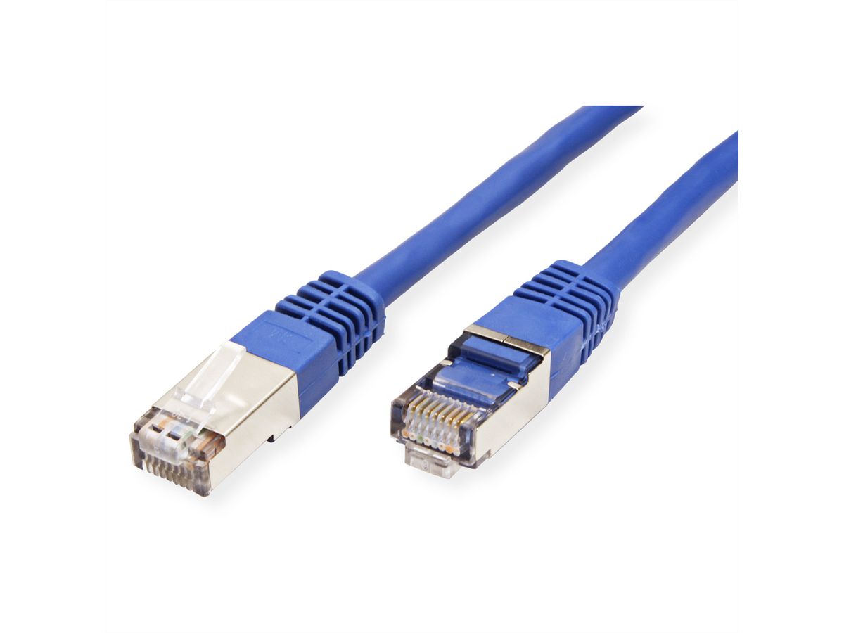 VALUE S/FTP (PiMF) Patch Cord, Cat.6 (Class E), blue, 2 m