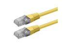 ROLINE UTP Patch Cord, Cat.6 (Class E), PoE, yellow, 5 m