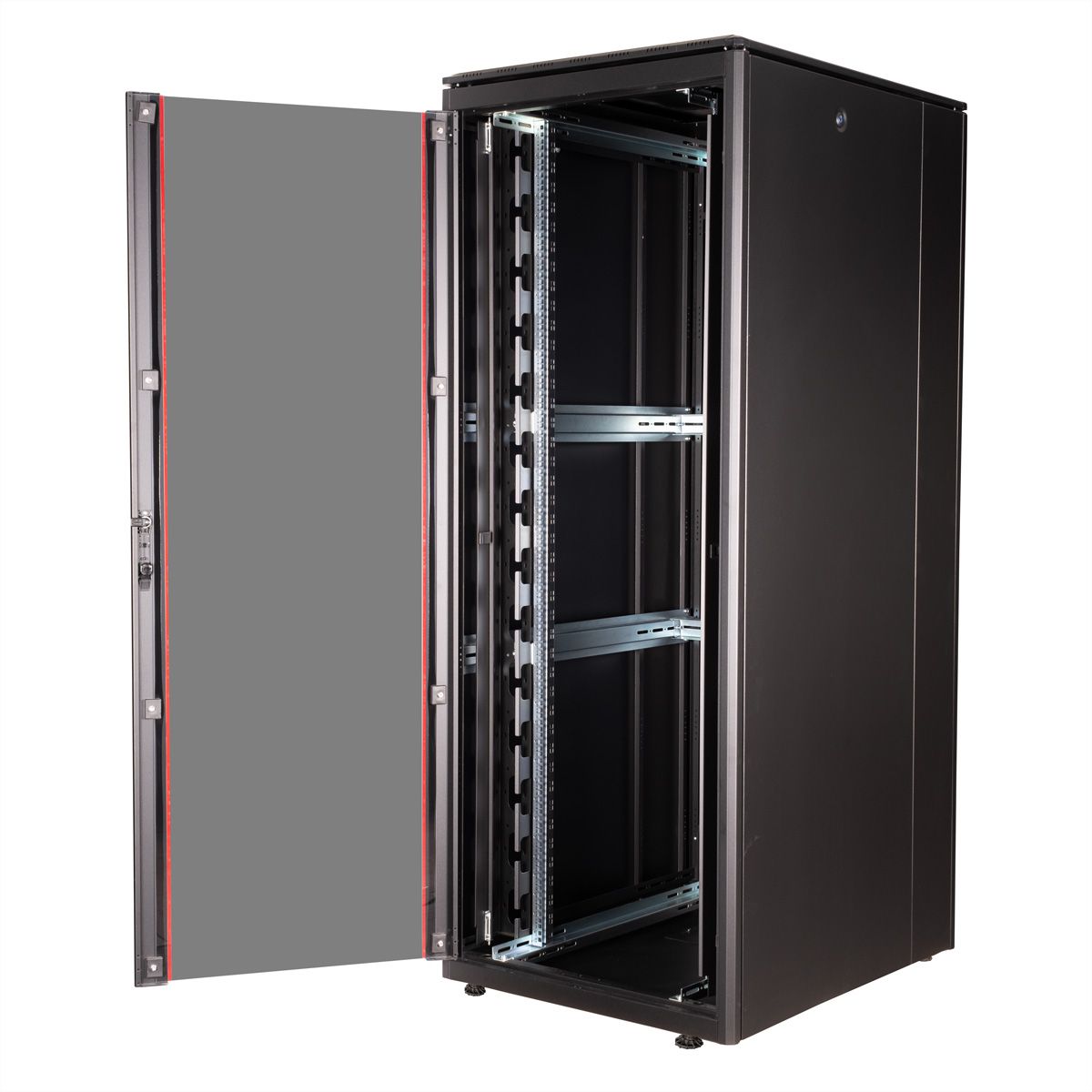 ROLINE 19-inch Network Cabinet Pro 42 U, 800x1000 WxD Glass door black