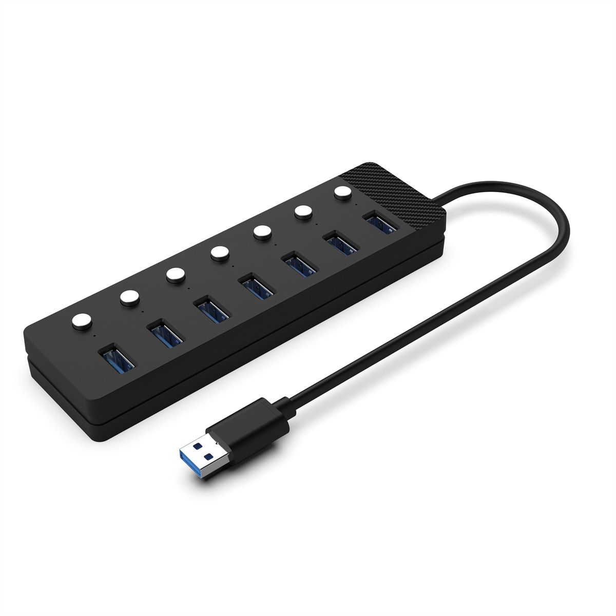 VALUE USB 3.2 Gen 1 Hub, 7 Ports, Type A connection cable