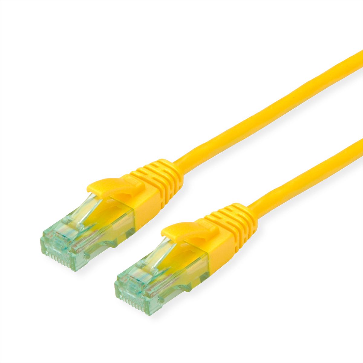 ROLINE RM UTP Patch Cord Cat.6A, yellow, 0.5 m