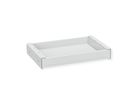 VALUE Ultra-Slim Underdesk Mount Storage Drawer, 420 mm width, white