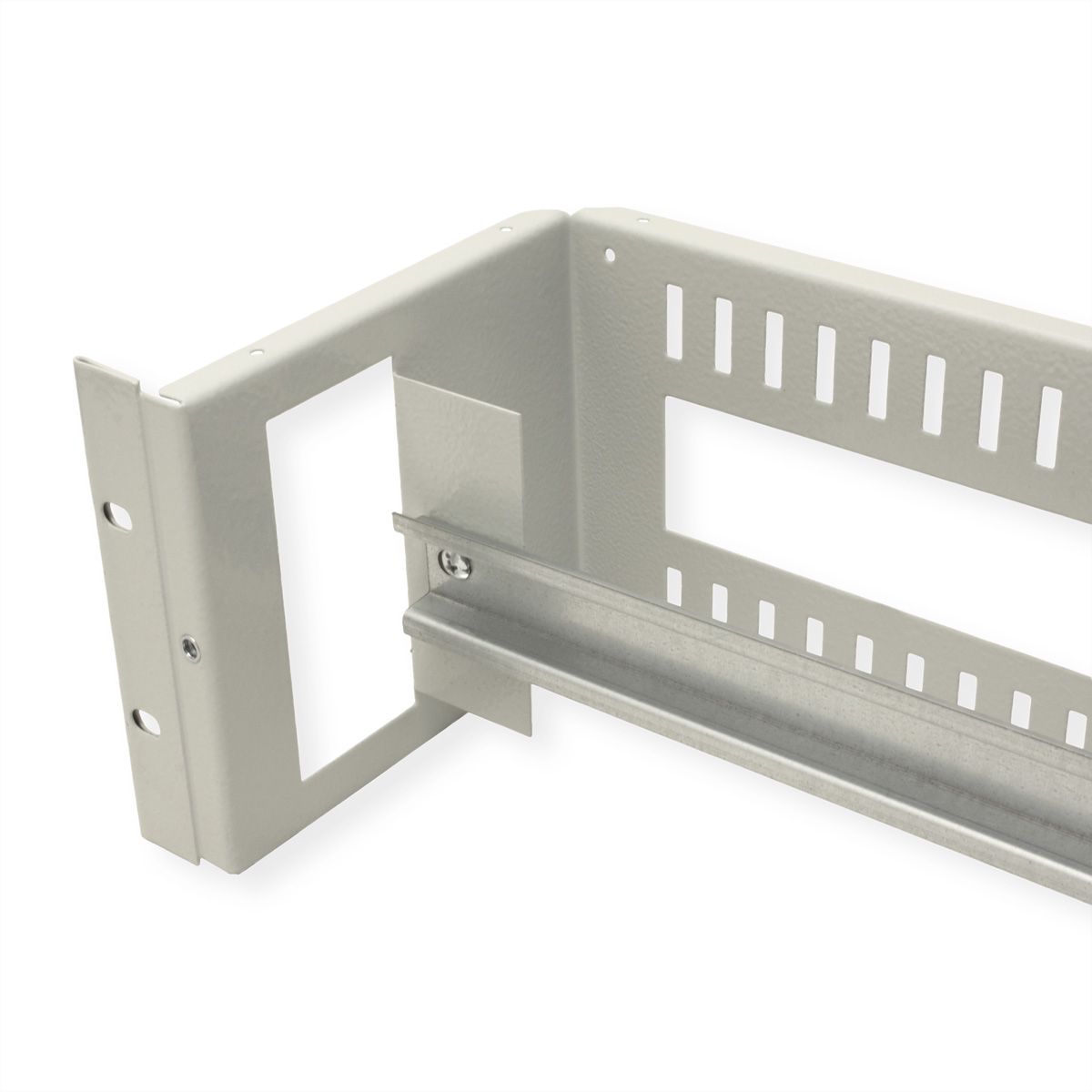 ROLINE 19-inch top-hat rail support 3 U, 133x482x123 HxWxD