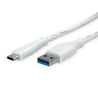 VALUE USB 3.2 Gen 1 Cable, A-C, M/M, white, 2 m