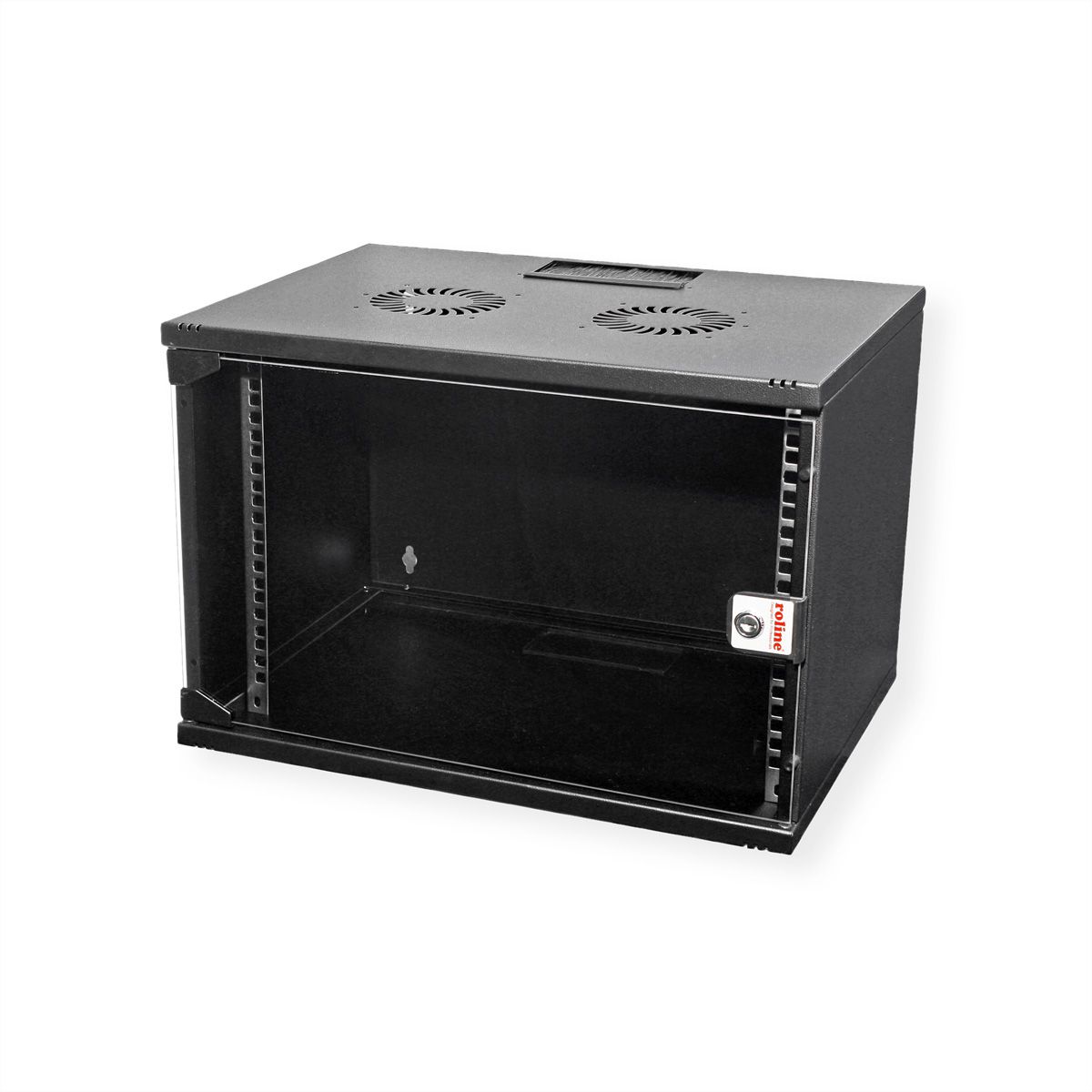 ROLINE 19-inch wall-mounted housing Basic 7 U, 540x400 WxD kit black