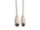 ROLINE PS/2 Cable, M - F, 1.8 m