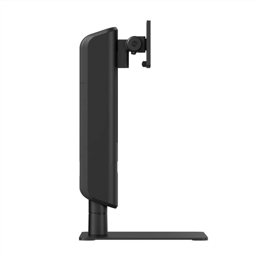 VALUE Vertical Lift Free-Standing Single-Screen Monitor Stand, < 124,46cm (49"), Heavy Duty <18 kg, black