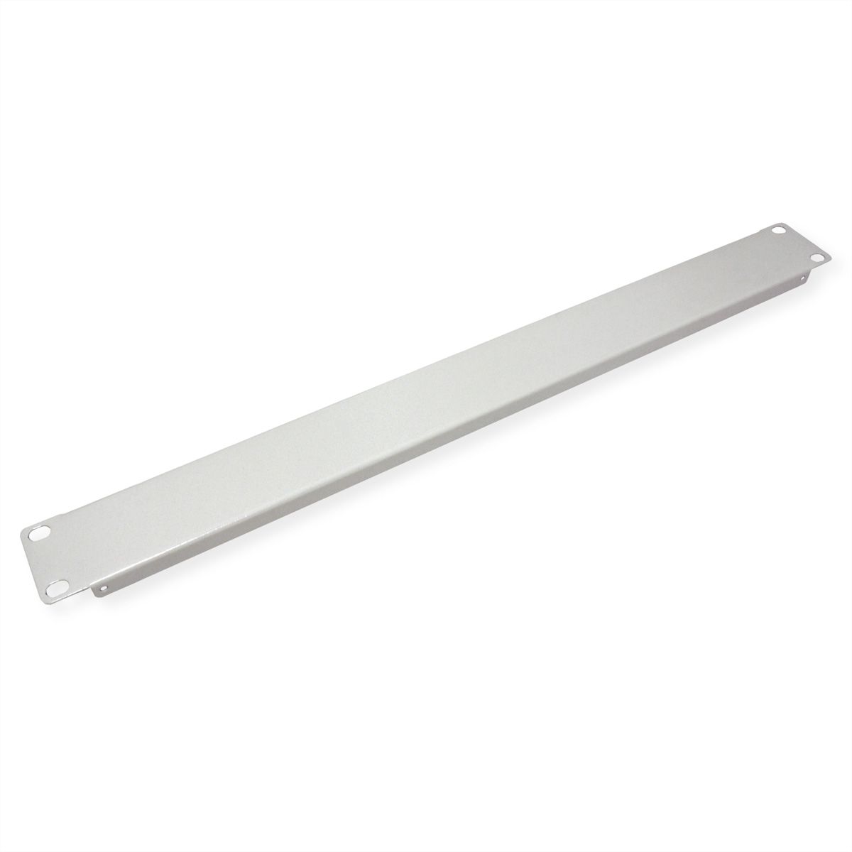 VALUE 19" Blank Panel, 1U, Metal, grey