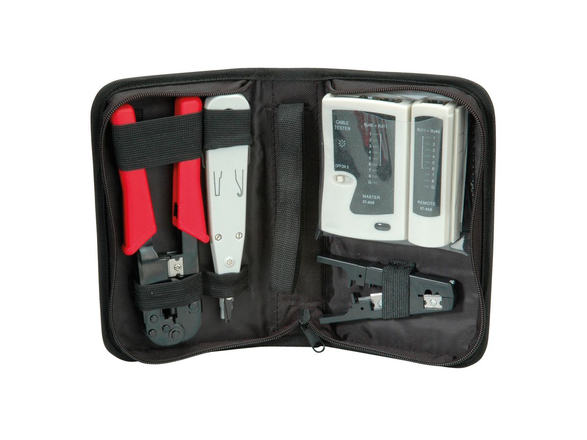 VALUE Network Tool Set, 4pcs.