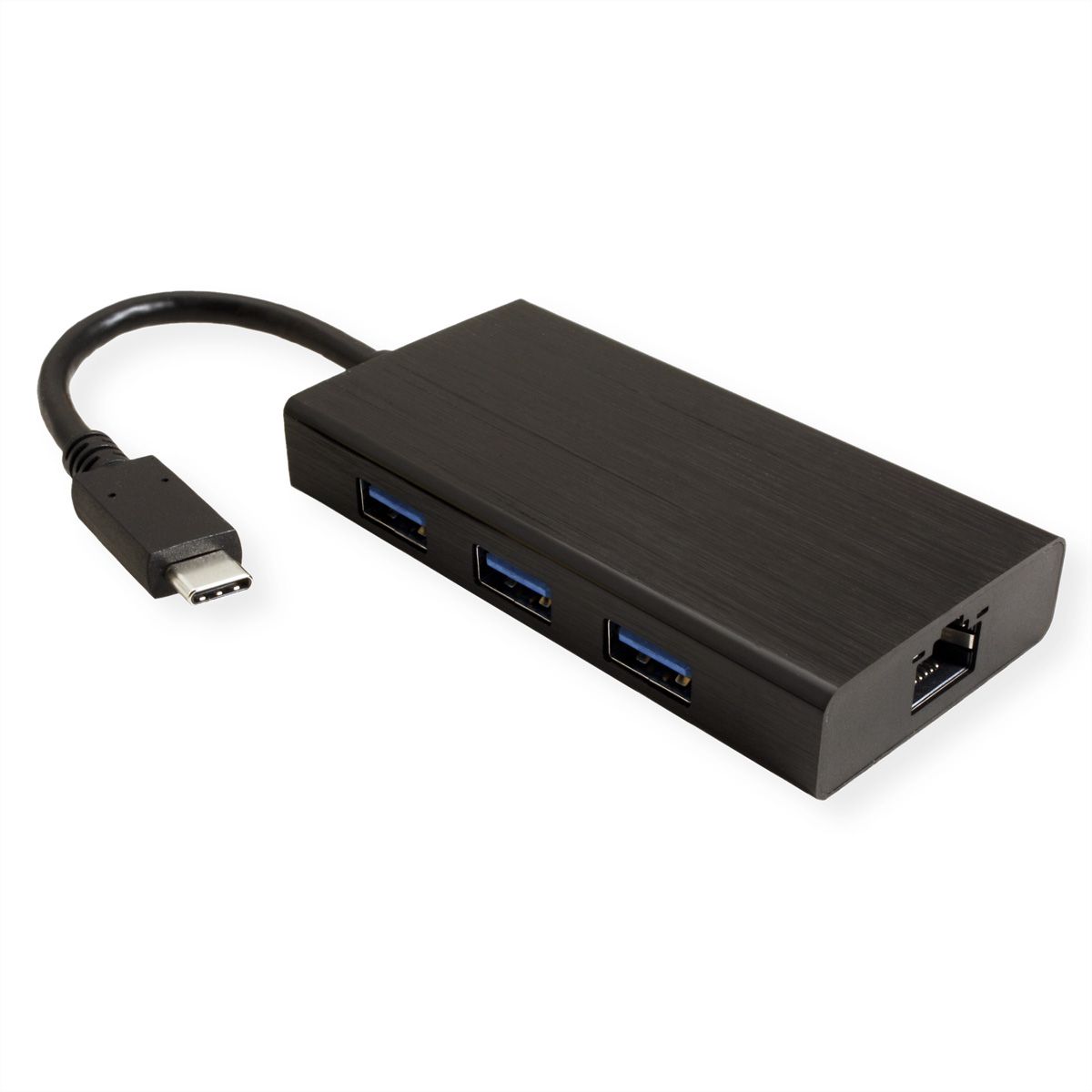 VALUE USB-C to Gigabit Ethernet Converter + Hub