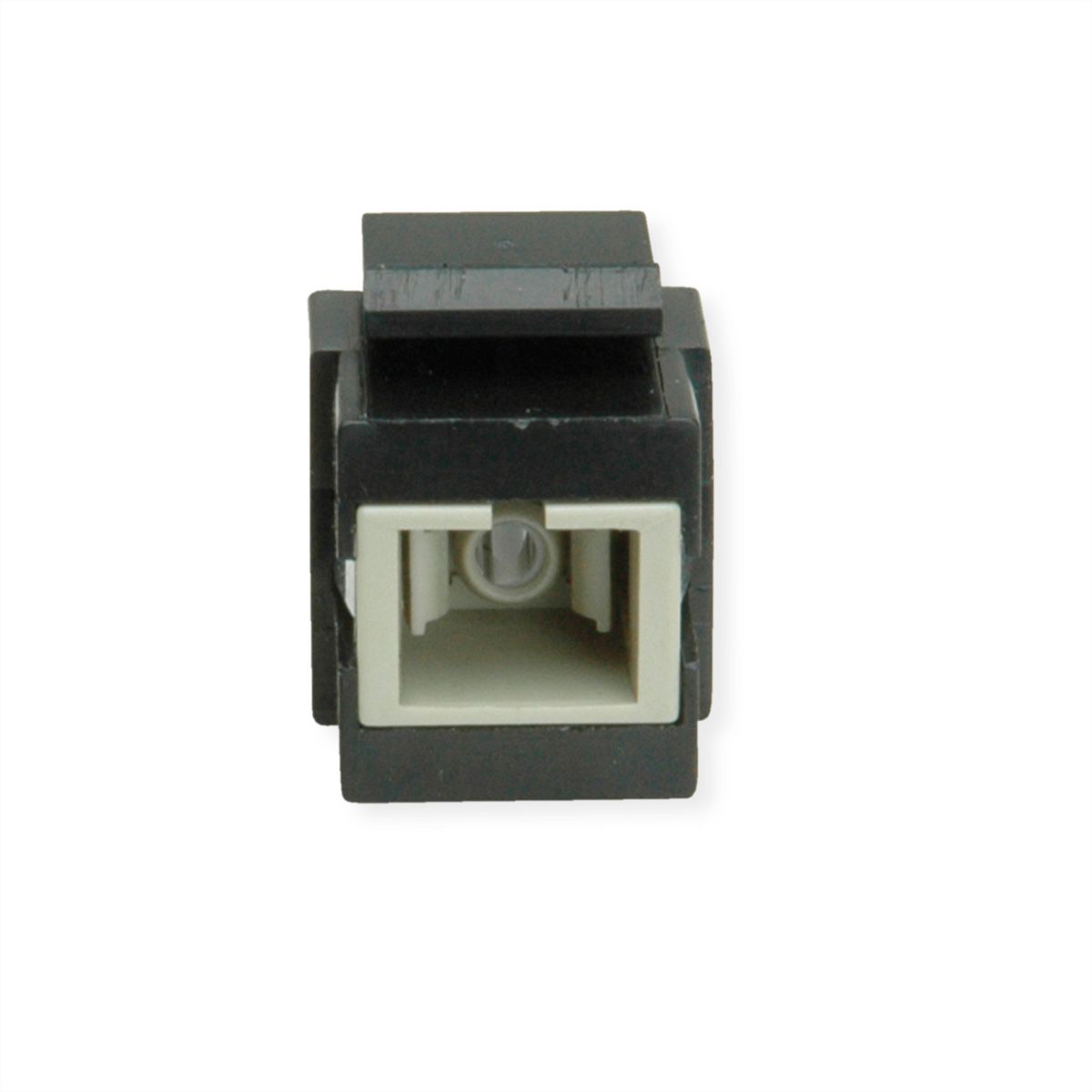 ROLINE Fiber Optic Keystone Jack, SC Simplex, Multimode, OM2
