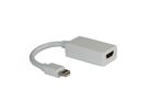 ROLINE Mini DisplayPort-HDMI Adapter, MiniDP M - HDMI F