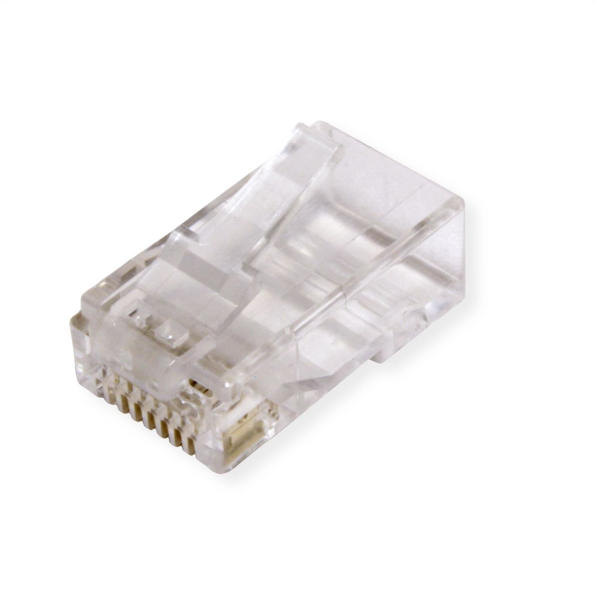 VALUE Cat.6/6A Modular Plug, UTP, for Stranded Wire, 10 pcs.