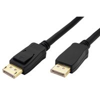 ROLINE GREEN DisplayPort Cable, v2.1, 16K@60Hz, 80Gbps, UHBR20, DP-DP, M/M, black, 2 m