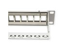 ROLINE Keystone 19'' Module frame, 24 Ports, shielded, grey