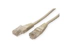 UTP Patch Cord, Cat.6 (Class E), beige, 7 m