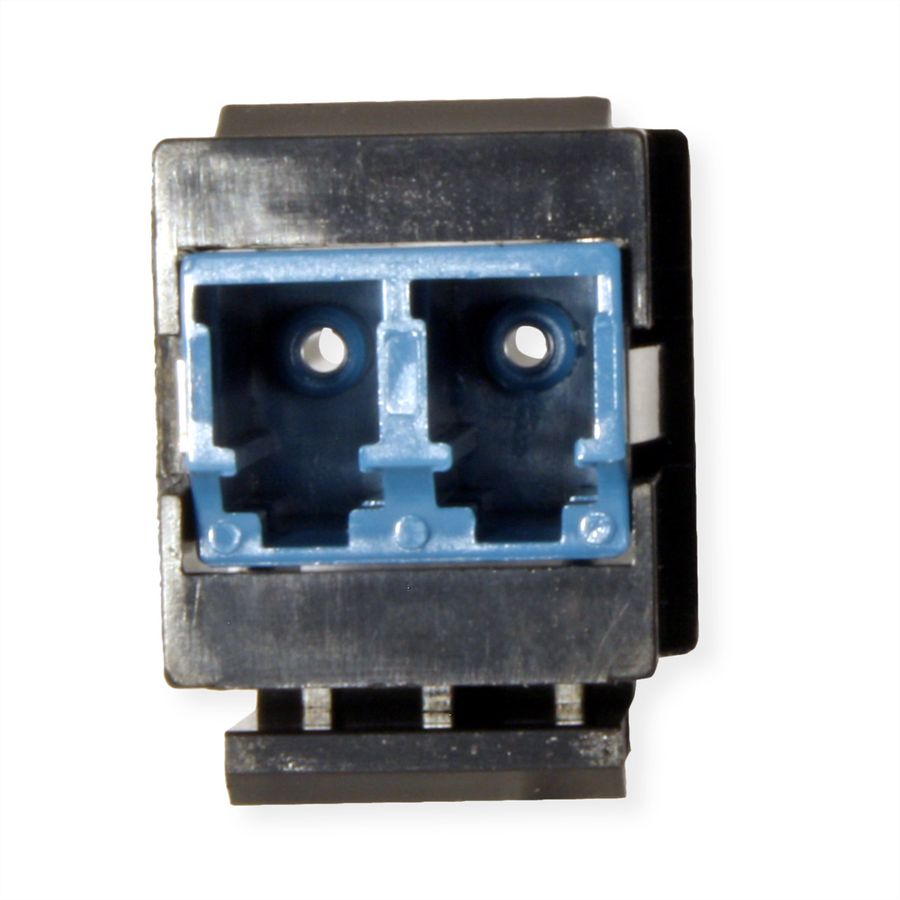 ROLINE Fiber Optic Keystone Jack, LC/LC Duplex, Singlemode, OS2