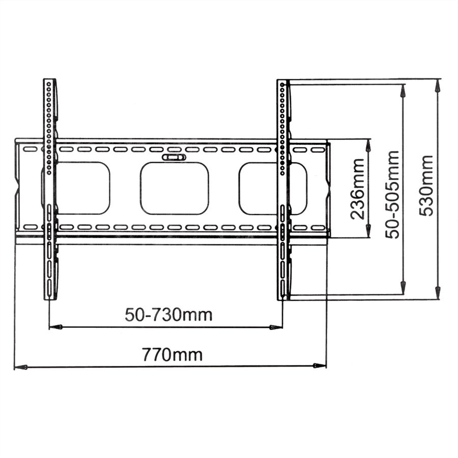 VALUE LCD/Plasma TV Wall Holder, Low Profile