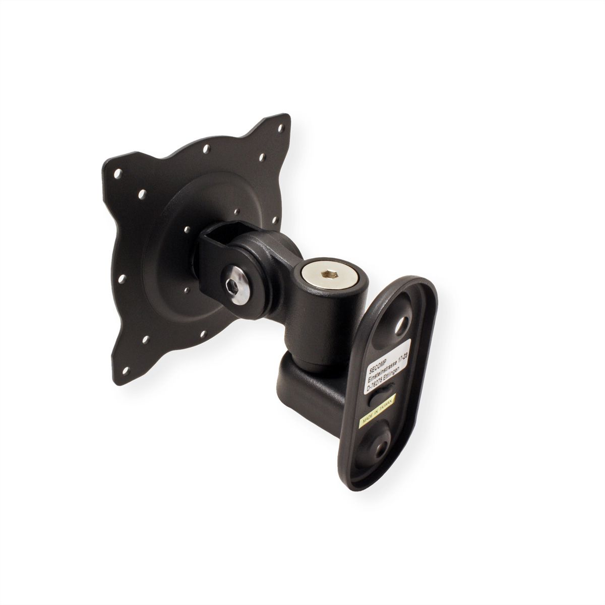 ROLINE LCD Monitor Arm, Wall Mount, 3 Joints, black