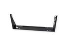 Vertical Wall Mount Bracket/Under Desk Mount, 4U, black