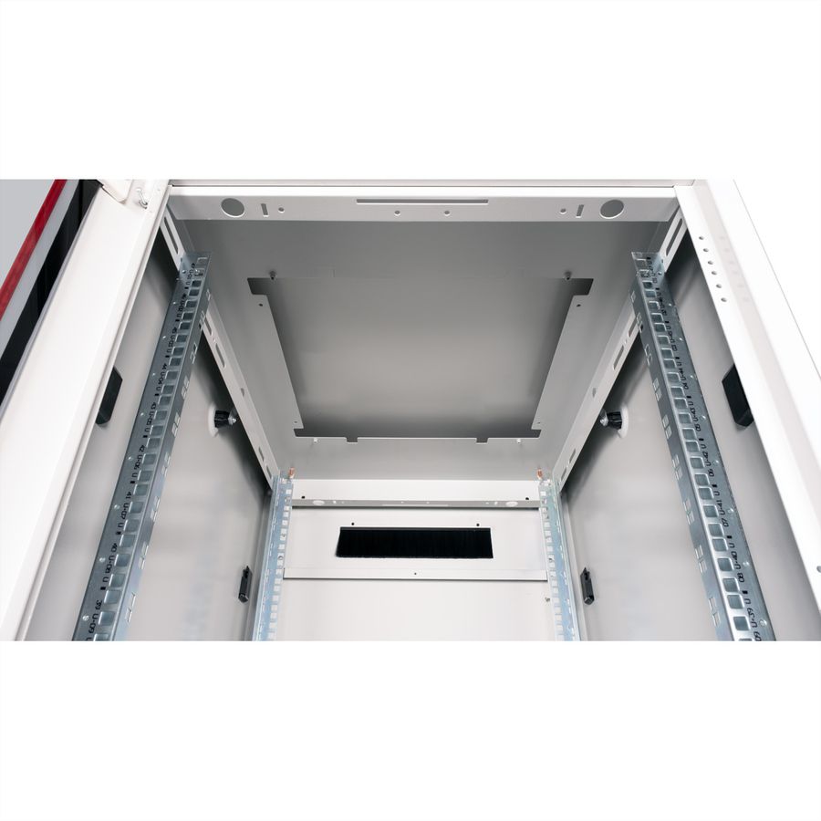 ROLINE 19-inch Network Cabinet Pro 47 U, 600x800 WxD glass door grey