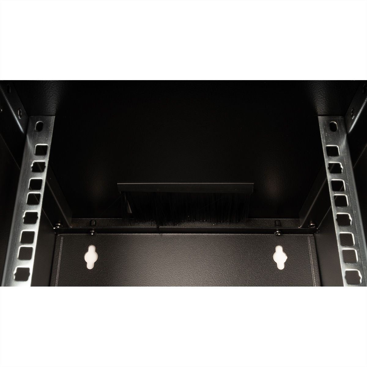 ROLINE 10-inch wall-mounted housing 12 U, 312x300 WxD black