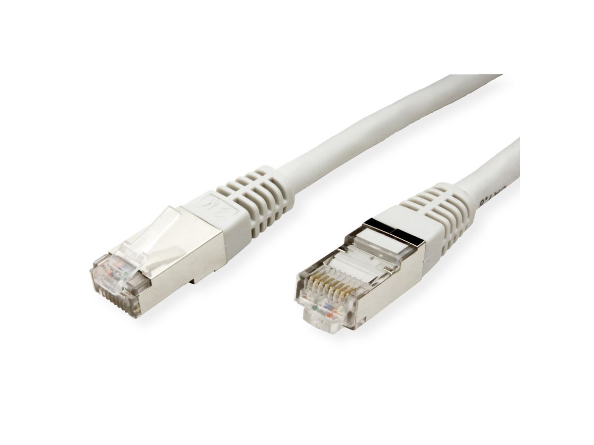 VALUE S/FTP (PiMF) Patch Cord, Cat.6 (Class E), grey, 7 m