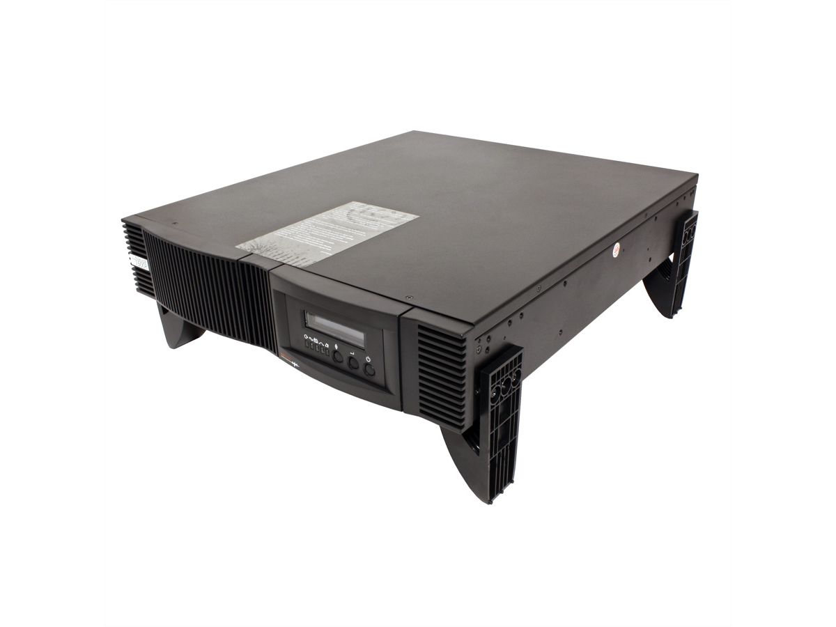 ROLINE ProSecure III 1500 RM2U - Online UPS, 19" Rack Version, black