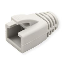 VALUE Kink protection hood for RJ-45 connector, 10 pcs., grey