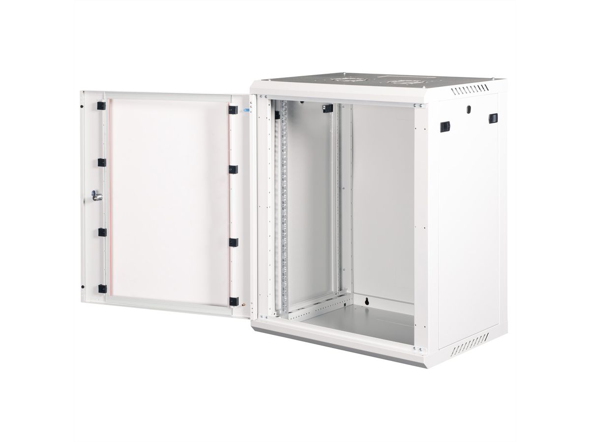ROLINE 19" Wall Cabinet Basic Plus 15U, 600x450 BxT grey